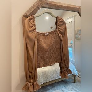 Reformation Silk Top